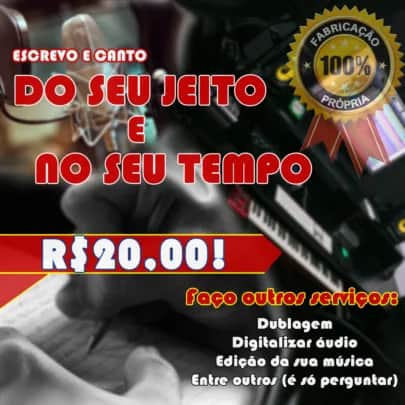 Imagem do pack Eu vou criar uma música/rap/trap/lovesong para você