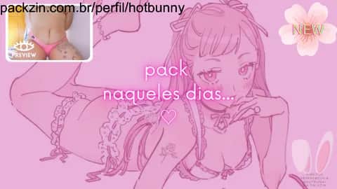 Imagem do pack pack naqueles dias... ♡