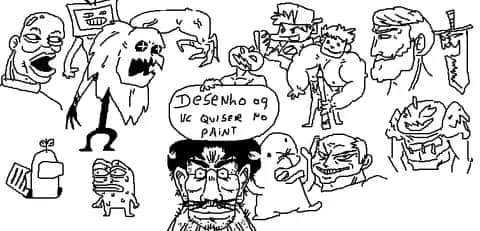 Imagem do serviço desenho o que você quiser no paint
