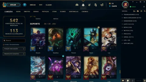 Imagem do serviço Jogo de suporte para você no LoL