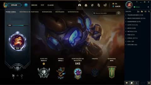 Imagem do serviço Passo raiva / me diverto com vc jogando lol
