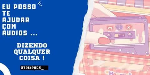 Imagem do serviço Áudios 💗