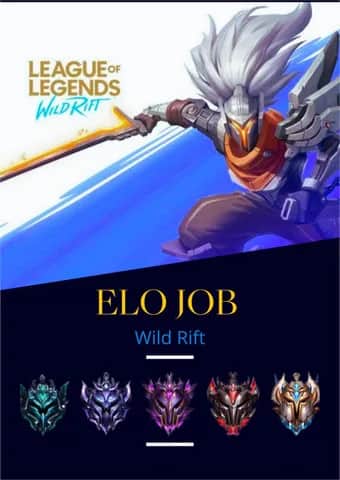 Imagem do serviço Subo de ELO para você no WILD RIFT