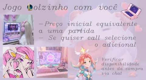 Imagem do serviço Jogo lol com você INDISPONÌVEL