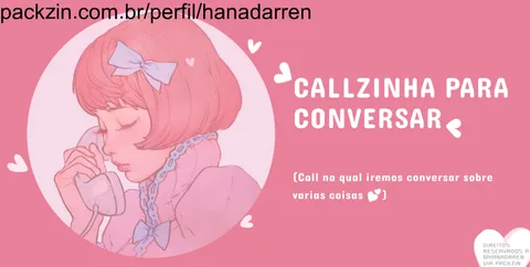 Imagem do serviço 🌷Callzinha para conversar🌷
