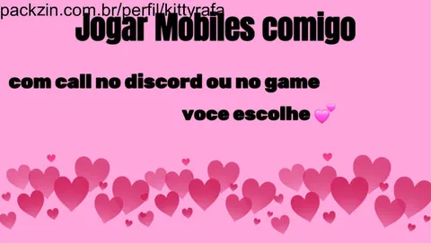 ♡ Jogar mobiles comigo ♡