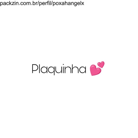 Quer uma plaquinha? 💕