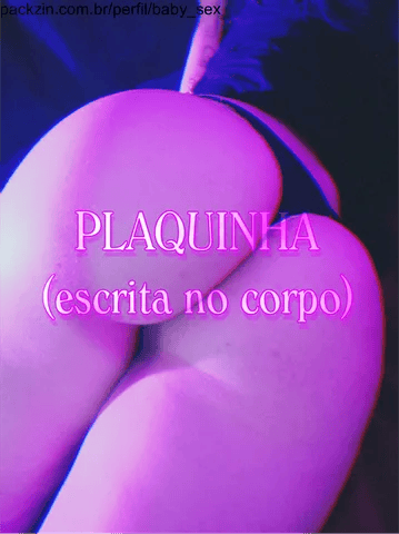 Imagem do serviço Plaquinha (escrita no corpo)