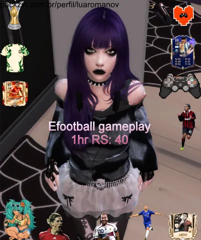 Jogando efootball com você