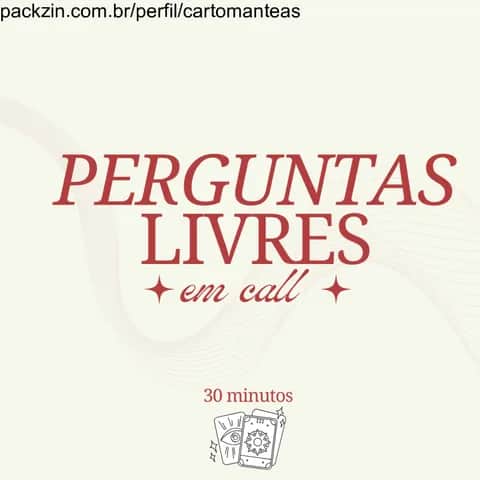 Imagem do serviço Tiragem de cartas em call - 30 minutos.