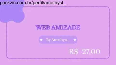 Imagem do serviço Web Amizade  – Companhia virtual feita pra você! 💜