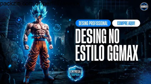 Criação de Banners Profissionais — No estilo GGMAX