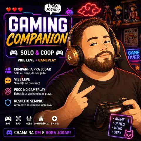 Imagem do serviço Gaming Companion - Companhia pra Jogar