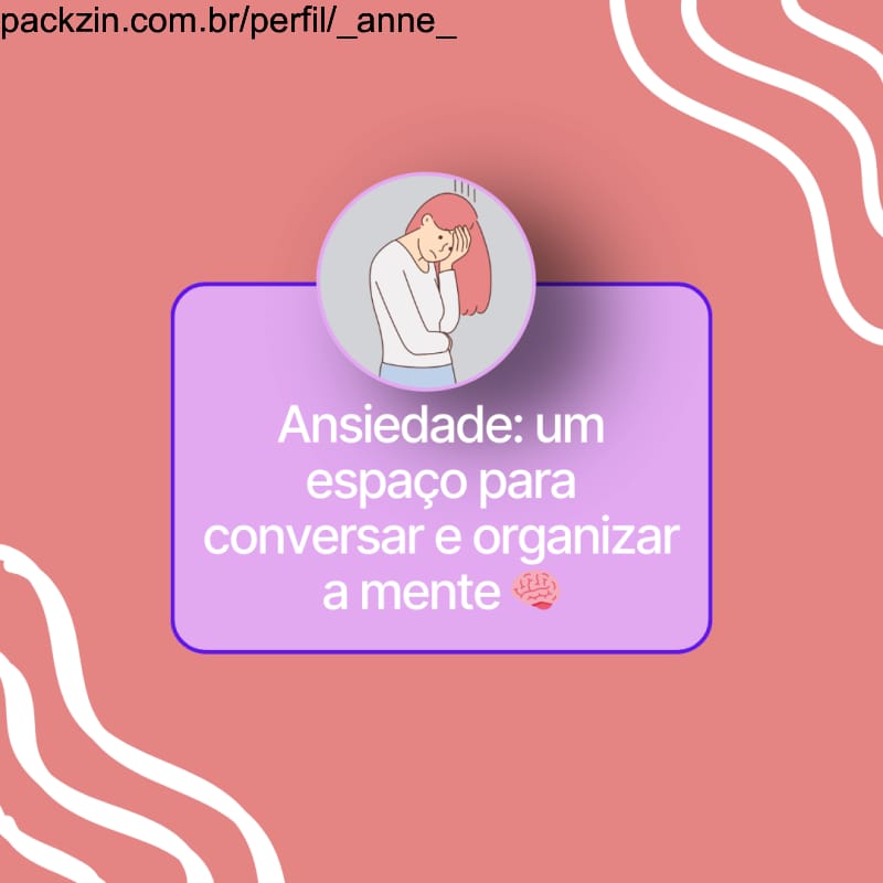 Imagem do serviço Ansiedade: um espaço para conversar e organizar a mente 🧠