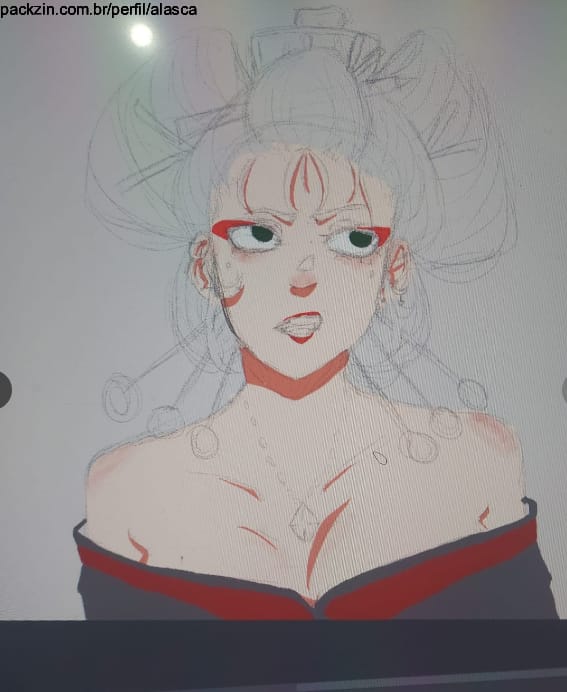 Imagem do serviço 🌸Faço uma sketch do seu personagem 🌸