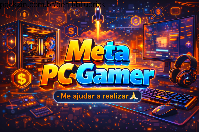 Imagem do pack Meta PC Gamer - Me ajudar a realizar 🙏