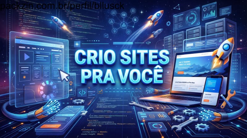 Imagem do pack 🖥️ Faço seu Site - Transformo sua ideia em um sucesso