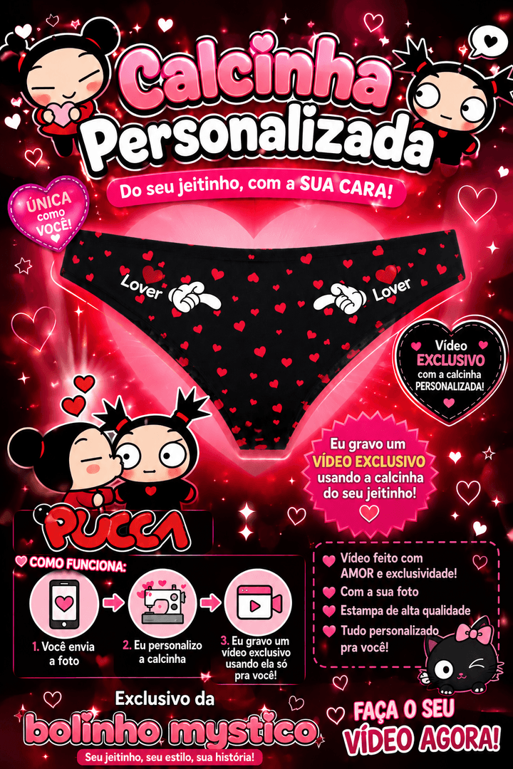Imagem do serviço Gravo vídeo com calcinha personalizada