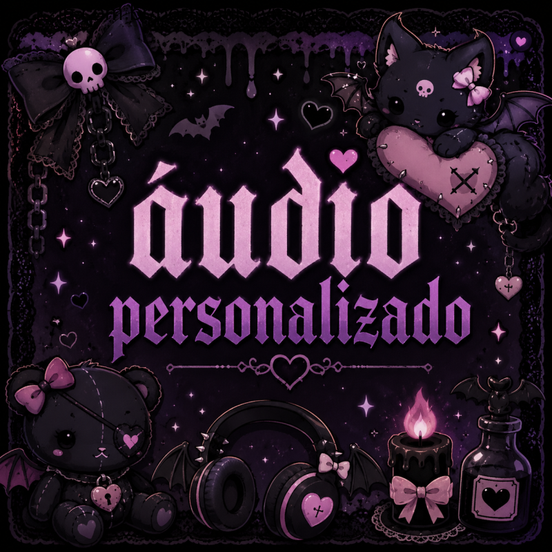 áudio personalizado