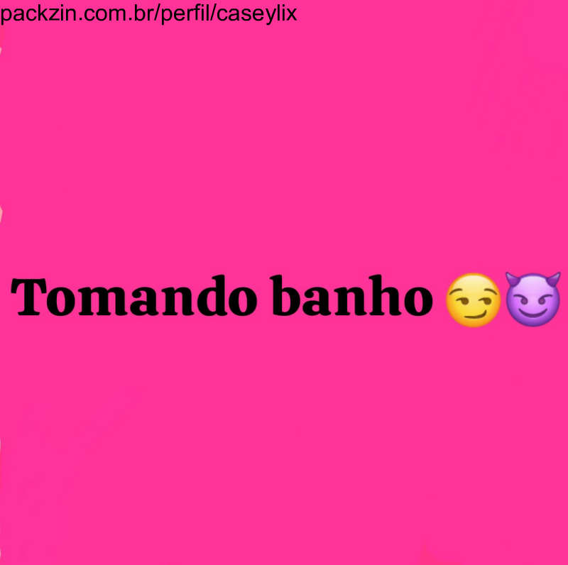 Tomando um delicioso banho 😋