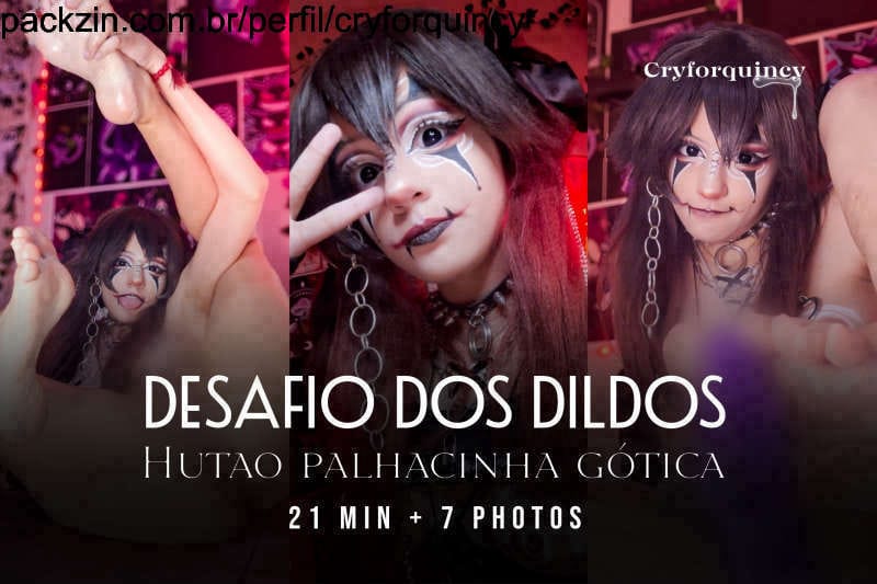 Imagem do pack Desafio dos Dildos com sua Hu Tao!