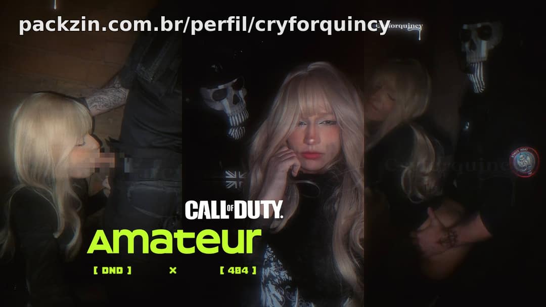 Sexo Intenso no Terraço – Ghost (Call of Duty)