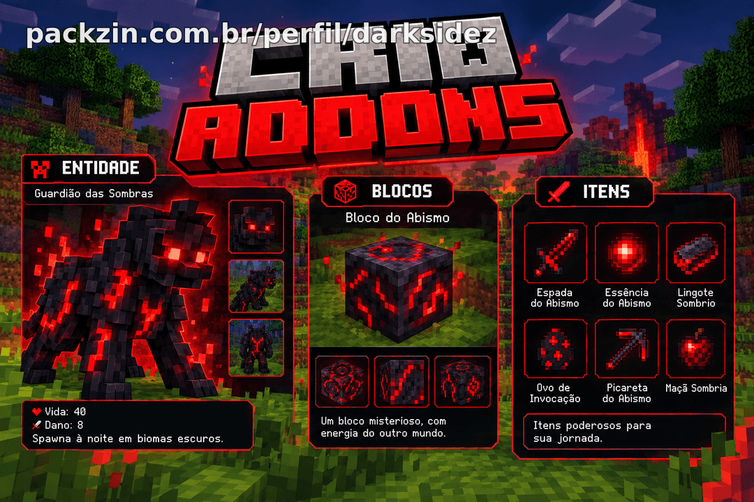 Imagem do serviço Minecraft Bedrock Addon