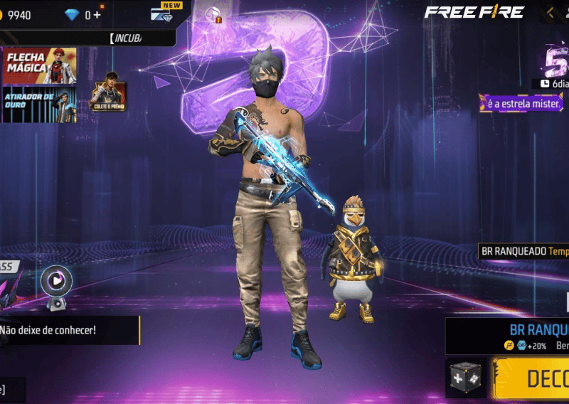 Imagem do pack VENDO CONTA FREE FIRE 80R$
