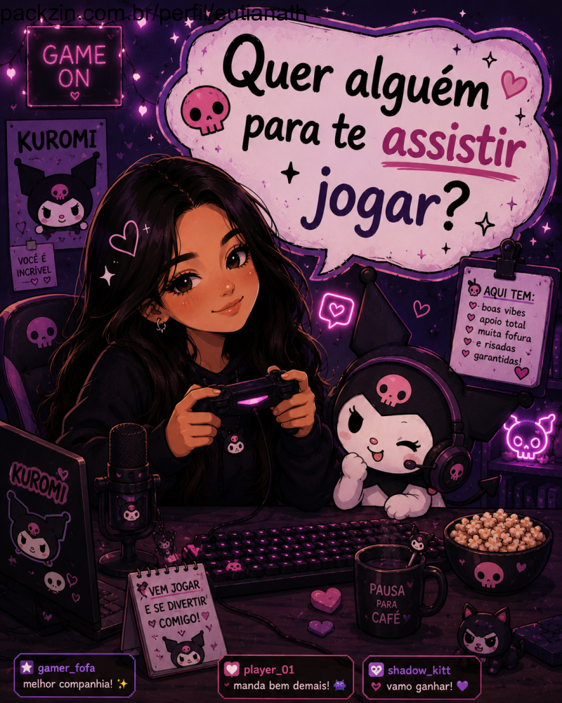 Imagem do serviço Quer alguém para te assistir jogar?