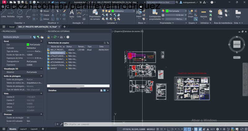 Faço seus projetos no CAD