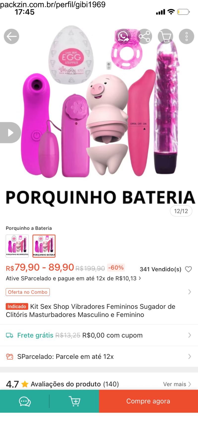 Imagem do pack Quero muito um desses cheirinhos