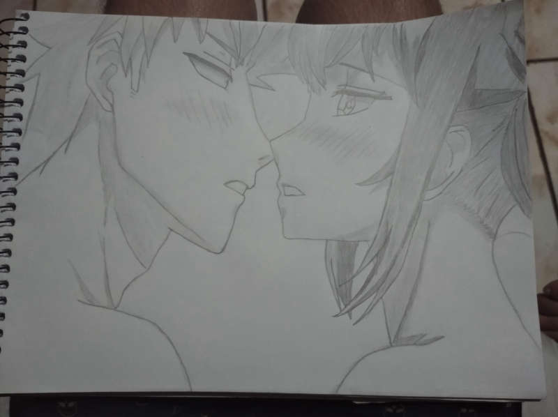 Faço desenhos realistas ou até mesmo estilo anime