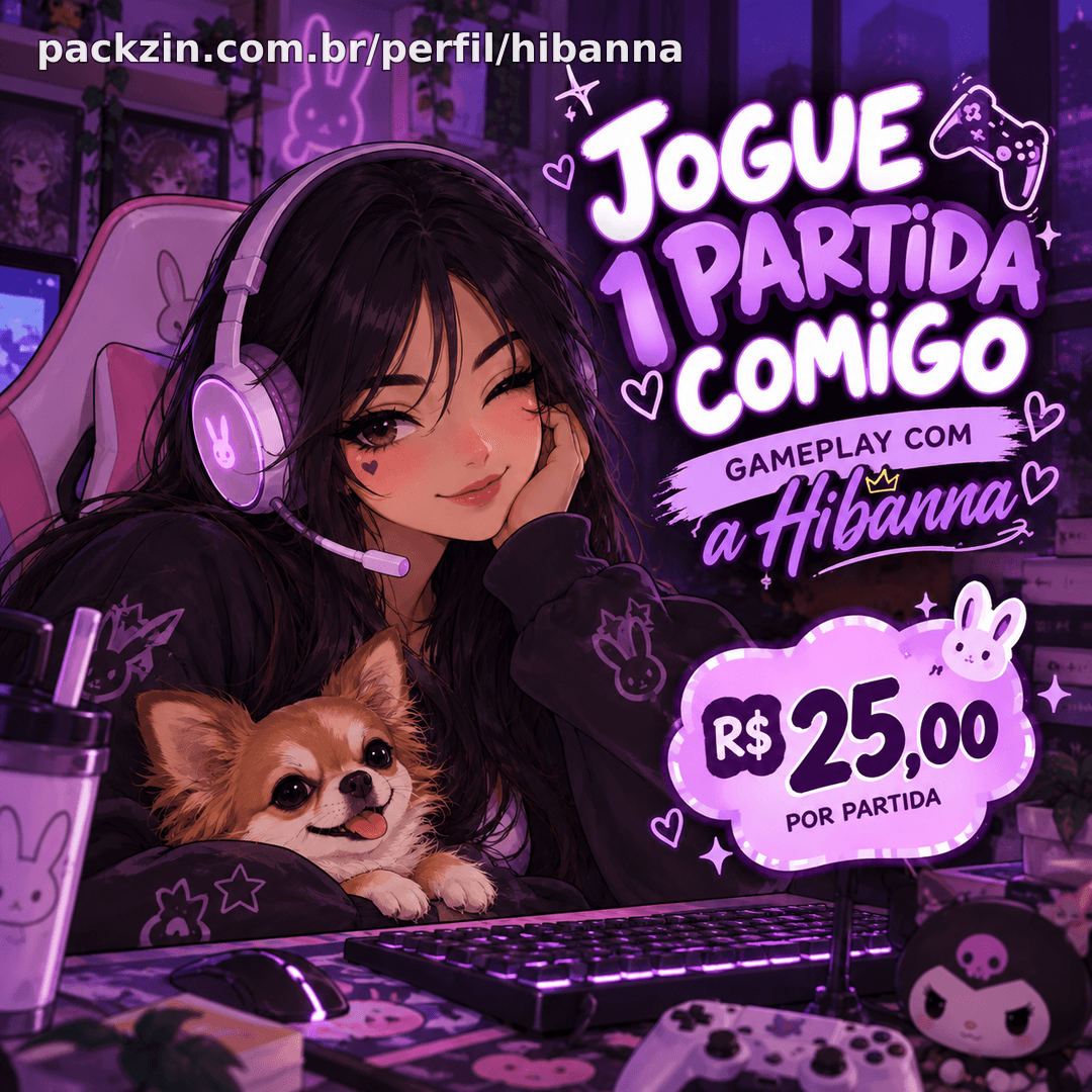Imagem do serviço 🎮 Jogue 1 partida comigo I Posso ser sua Duo?