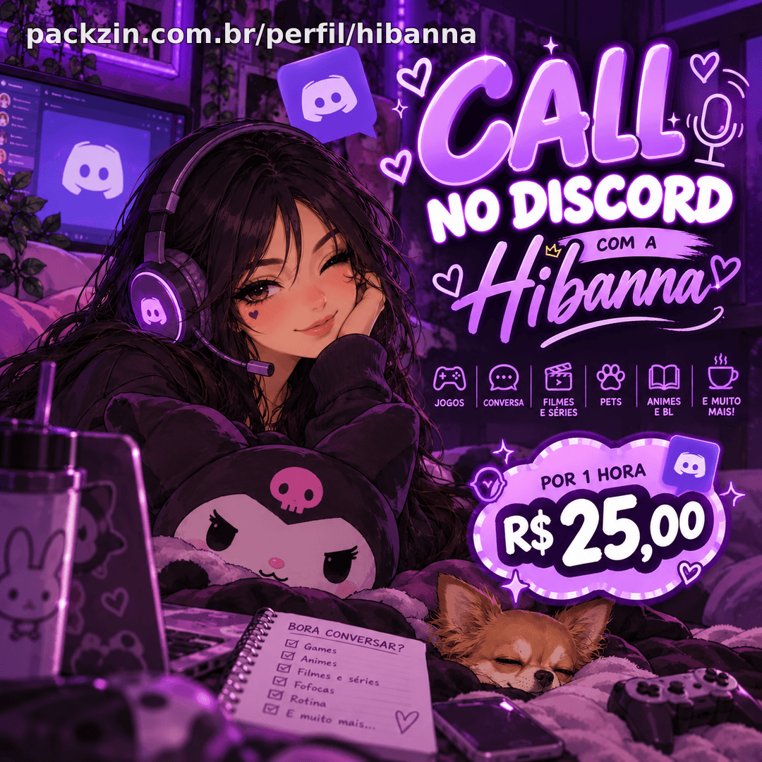 Imagem do serviço 🎧 Call no Discord | 1 Hora