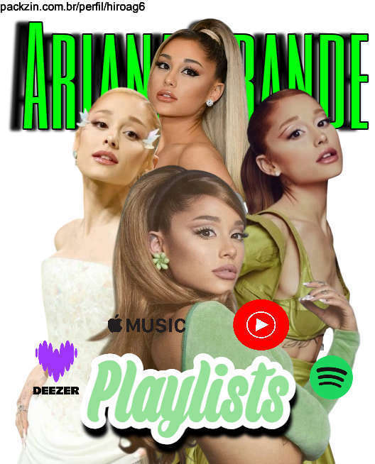Crio uma playlist da Ariana Grande baseado no seu humor.