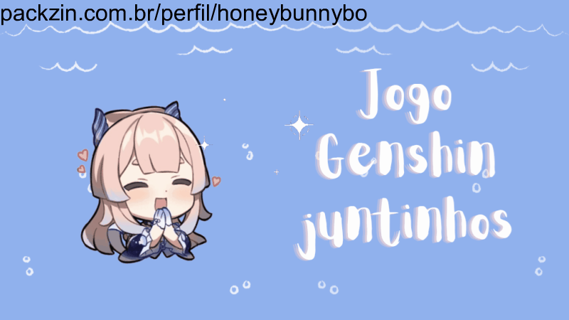 Jogo Genshin juntinhos