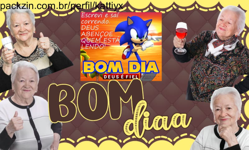 Imagem do pack Bom dia que sua avó manda pra você todo dia 🌼🌞