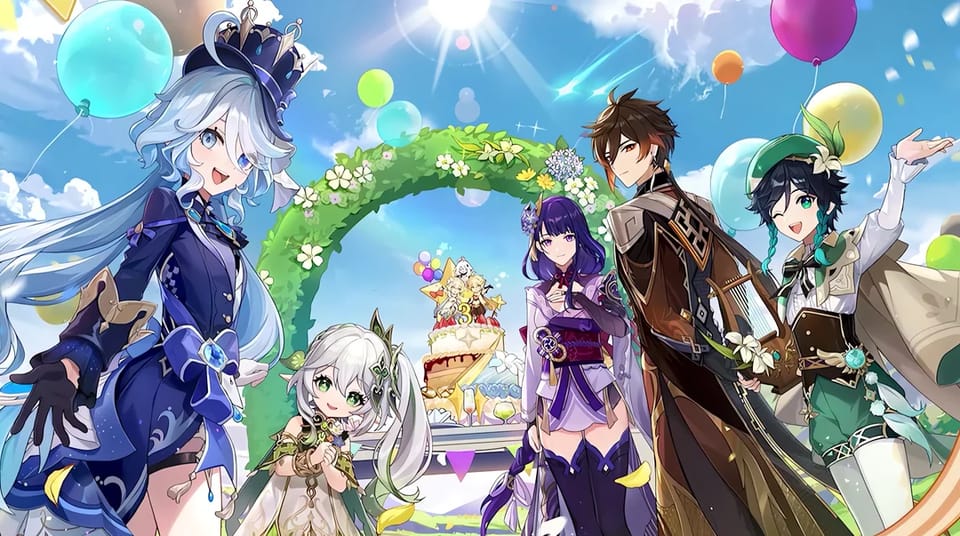 Imagem do serviço Vamos jogar genshin!!