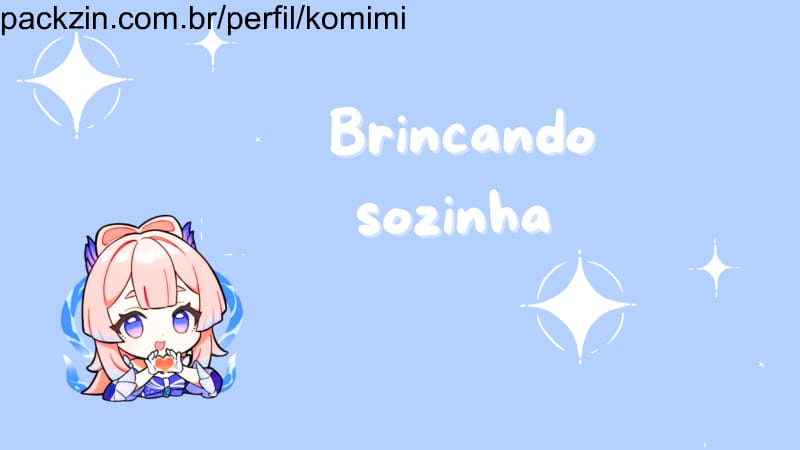 Imagem do pack Brincando sozinha 🔞