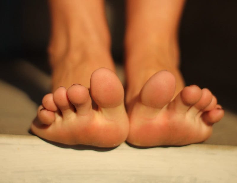 Foto de sola dos pés
