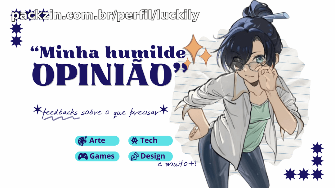 Imagem do serviço ✶ Feedback ✶ análise ✶ review ✶ minha humilde opinião sobre o que precisar!