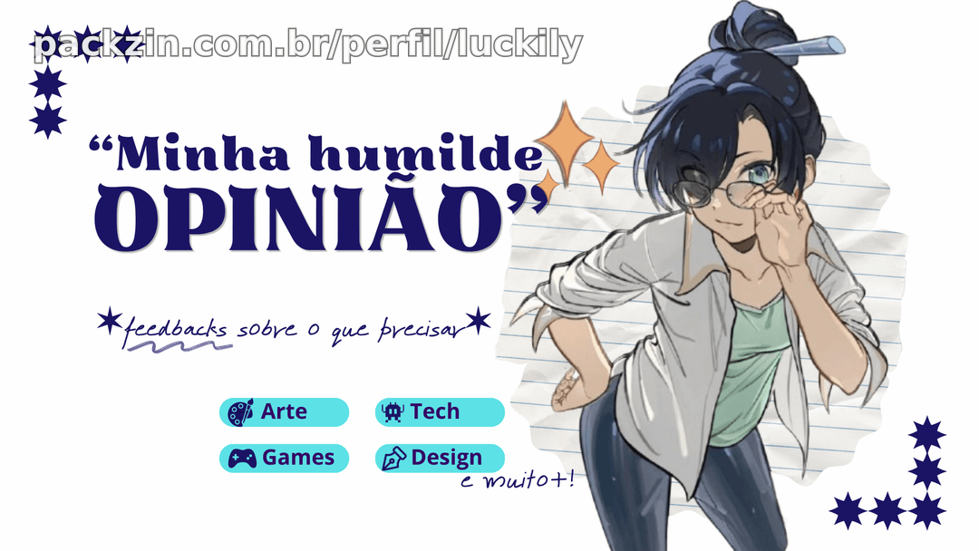 Imagem do serviço ✶ Feedback ✶ análise ✶ review ✶ minha humilde opinião sobre o que precisar!