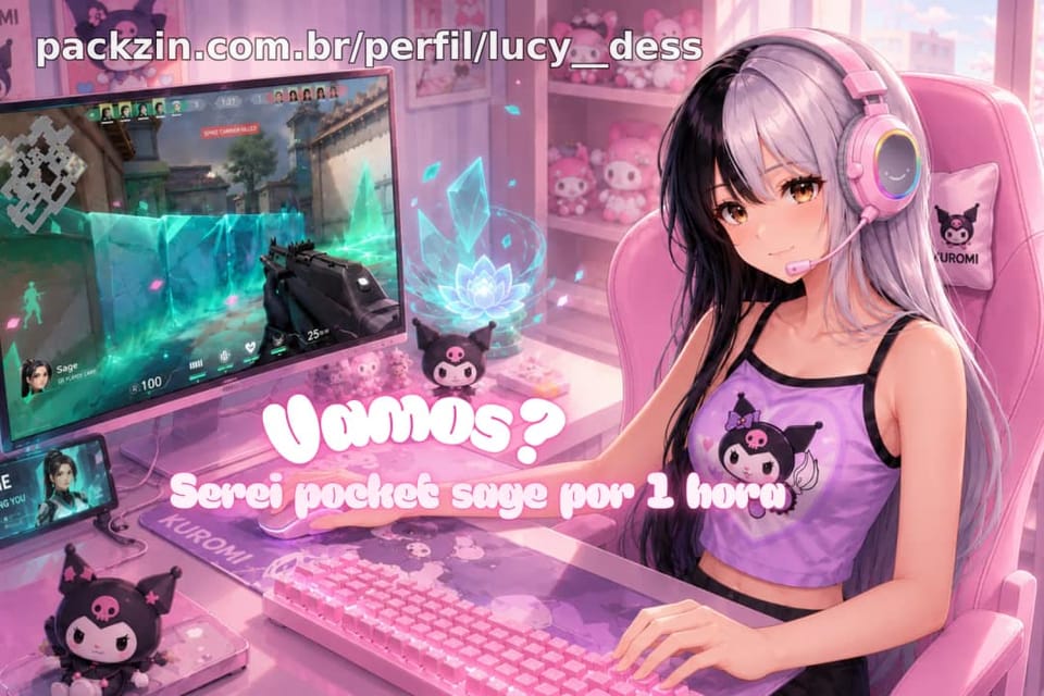 Imagem do serviço Serei sua pior Pocket Sage do VALORANT por 1 hora 🩵