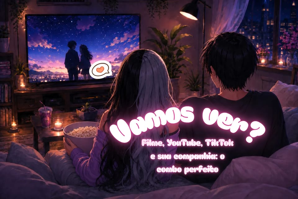 Imagem do serviço Vamos ver? Filme, YouTube, TikTok e sua companhia: o combo perfeito🍿❤️