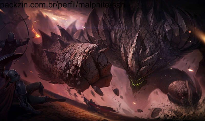 Imagem do serviço Vou ser seu Malphite AP Suporte por 5 partidas