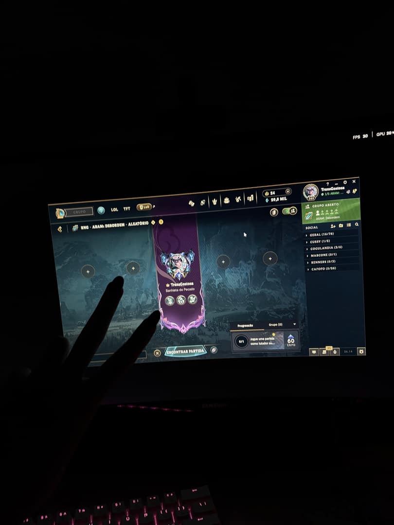 Vem jogar comigo 🎮
