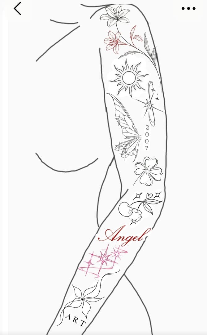 Imagem do pack Meu sonho numa tattoo