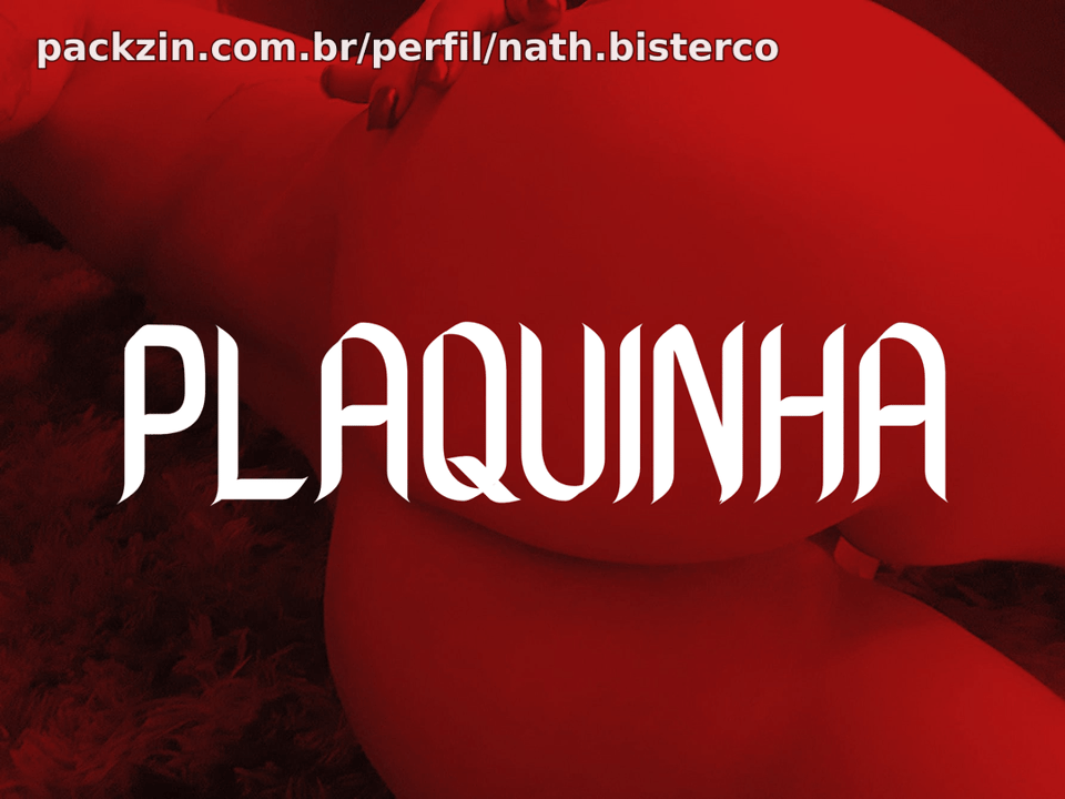 PLAQUINHA - Seu nome ou @ no meus peitos