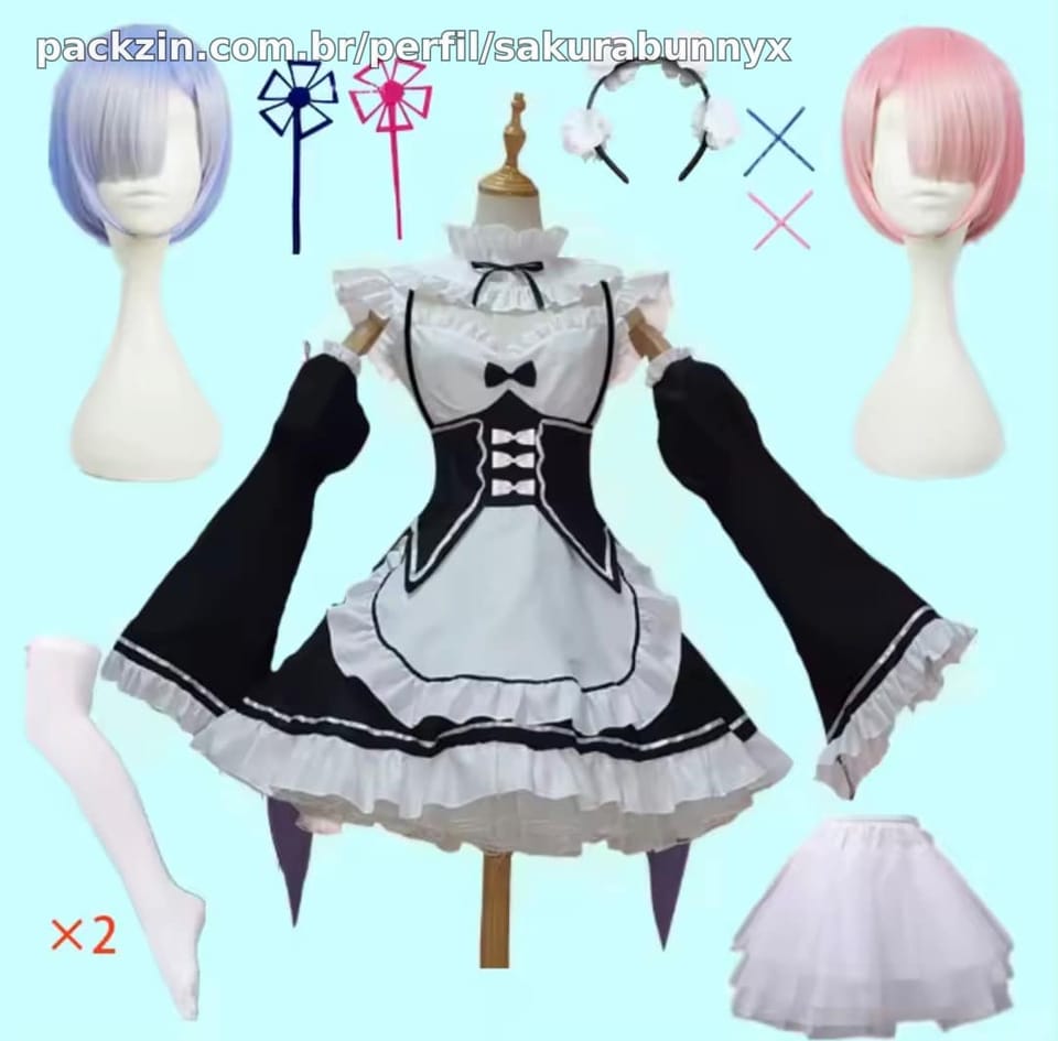 Imagem do pack ✨ Meta Cosplay – Rem & Ram ✨