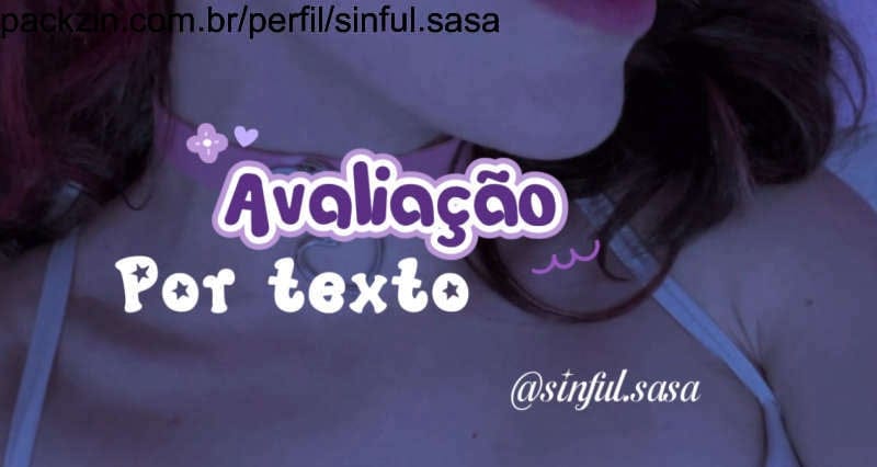 Te avalio por texto ☆